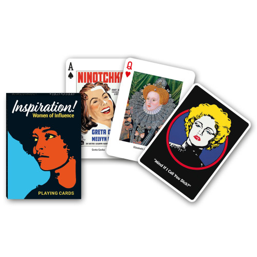 Carti de joc de colectie cu tema "Inspiration! Women of Influence"